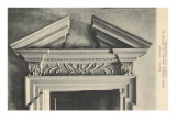 Broken Pediment over Door, Philadelphia, Pennsylvania Prints