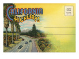 Postcard Folder, California Highways Posters