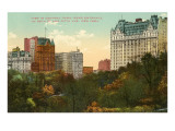 Central Park near Entrance, New York City Prints