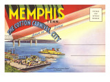 Postcard Folder, Memphis, Tennessee Prints