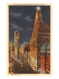 Night, Times Square, New York City Posters Night, Times Square, New York City Posters