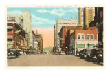 Third Street, Tulsa, Oklahoma Print