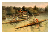 Single Rowing Competition Posters