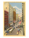 Fifth Avenue, Portland, Oregon Posters