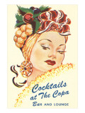 Cocktails at the Copa, Latin Bombshell, Graphics Giclee Print