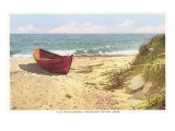 Dory on Beach, Nantucket, Mass. Posters