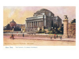 Library, Columbia University, New York City Prints