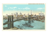 Brooklyn Bridge, New York City Posters