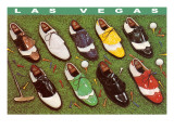 Golf Shoes in Las Vegas, Nevada Print