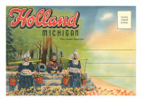 Postcard Folder, Scene from Holland, Michigan Photo