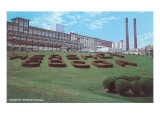 Factory Lawn, Hershey, Pennsylvania Giclee Print