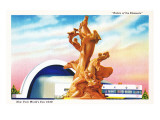 Riders of the Elements Statue, New York World's Fair Posters