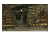 Moon over Broadway, New York City Posters