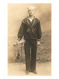 Navy Bugler Print