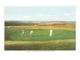 Golfing by the Sea, Nantucket, Massachusetts Posters