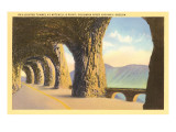 Tunnel at Mitchell's Point, Oregon Giclee Print