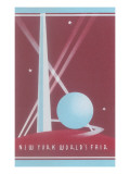 Trylon and Perisphere, New York World's Fair Prints