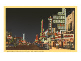 Fremont Street, Las Vegas, Nevada Posters