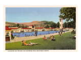 Laughton Hot Springs, Reno, Nevada Giclee Print