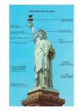 The Statue of Liberty, New York City Lámina The Statue of Liberty, New York City Lámina