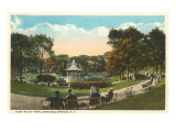 City Park, Saratoga Springs, New York Prints