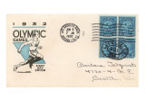 First Day Cover Philatelic Issue, Olympic Games Prints
