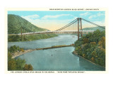 Poplopen Bridge on the Hudson River, New York Prints