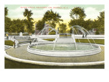 Gates Circle, Buffalo, New York Giclee Print