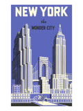 New York, the Wonder City Poster