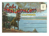 Postcard Folder, Lake Arrowhead, California Posters