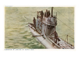 British Submarine Giclée-Druck