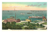 Aquarium, Battery Park, New York City Prints