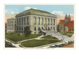 Courthouse, Akron, Ohio Print