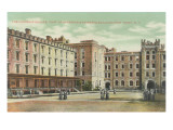 Academic Square. West Point, New York Lámina giclée