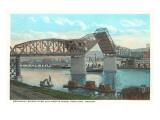 Broadway Bridge, Portland, Oregon Posters