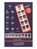 Naval Insignia Chart Prints