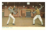 Fencing, West Point, New York Giclee Print