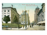 Vintage Downtown Portland, Oregon Poster