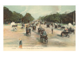 Early View of Champs Elysees Posters