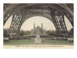 Foot of Eiffel Tower, Paris Posters
