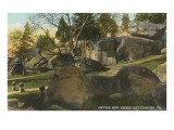 Devil's Den Ledge, Gettysburg, Pennsylvania Posters