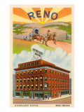 Overland Hotel, Reno, Nevada Posters