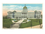 State Capitol, Harrisburg, Pennsylvania Giclée-Druck