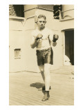 Boxer Training Prints