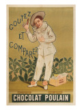 Taste and Conpare, Chocolate Advertisement Giclee Print