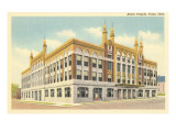 Akdar Masonic Temple, Tulsa, Oklahoma Prints
