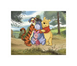 A Great Big Hug for Eeyore Wydruk giclee A Great Big Hug for Eeyore Wydruk giclee