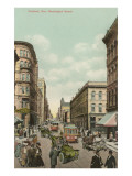 Washington Street, Portland, Oregon Posters