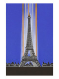 Art Deco Eiffel Tower Posters