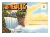 Postcard Folder, Minneapolis, Minnesota Photo